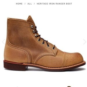 8083 Red Wing Iron Ranger - Hawthorne leather
